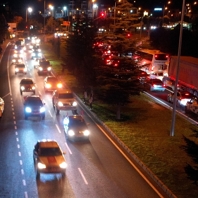 Nevşehir'de Filistin'e destek konvoyu düzenlendi