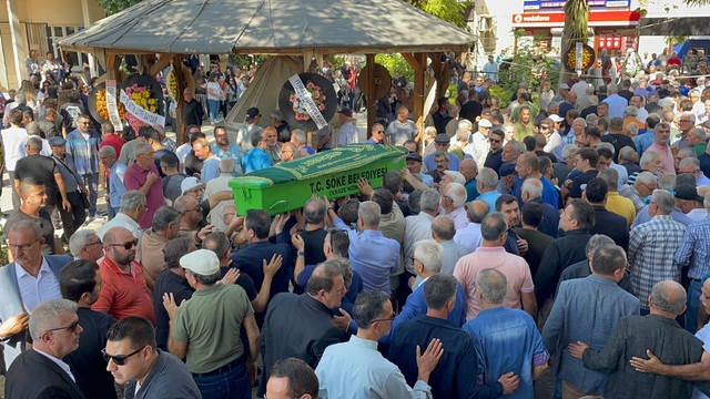 Eski Aydın milletvekili Mehmet Semerci, son yolculuğuna uğurlandı