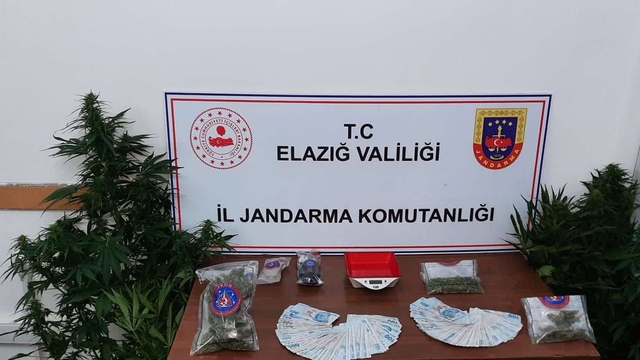 Elazığ'da uyuşturucu operasyonunda 4 şüpheli yakalandı