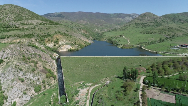 Amasya'daki baraj ve göletlerin doluluk oranı yüzde 27'ye düştü
