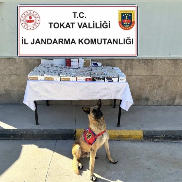 Tokat'ta jandarmadan kaçakçılıkla mücadele