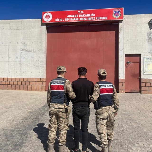 Kilis'te kesinleşmiş hapis cezası bulunan hükümlü yakalandı