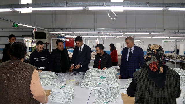 Iğdır'da tekstil sektörü gençlerle kadınlara ekmek kapısı oluyor