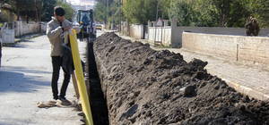 Hafik'te doğal gaz altyapı çalışmaları başladı