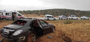 Şırnak'ta şarampole devrilen otomobilin sürücüsü yaralandı