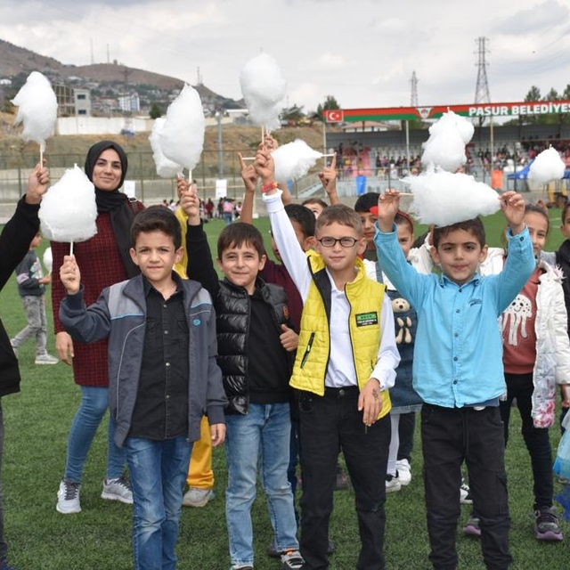 Kulp'ta çocuklar için etkinlik düzenlendi