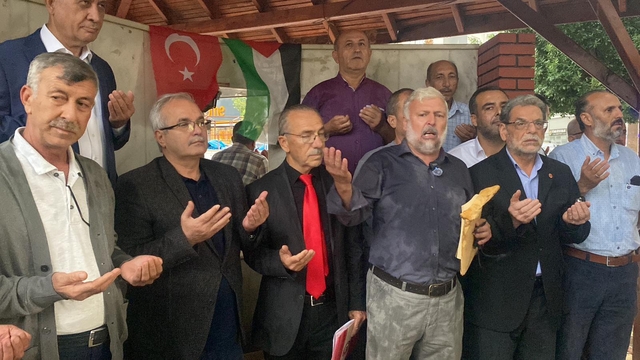 Kozan'da Filistin'e destek etkinliği düzenlendi