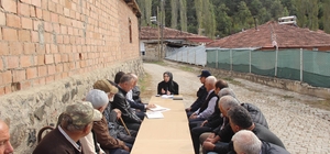 Kaymakam Şendur köy ziyaretlerine devam ediyor