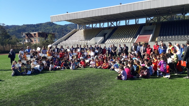 Arhavi'de 12'nci Grassroots Futbol Şenliği yapıldı