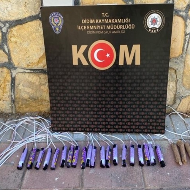 Aydın'da kaçak kazı yapan 9 kişi İHA'yla tespit edilip suçüstü yakalandı