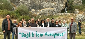 Hitit Yürüyüş Yolu'nda "sağlıklı yaşam yürüyüşü" yapıldı