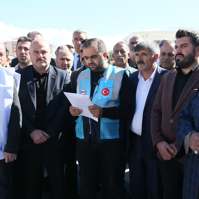 Erzurum ve çevre illerde İsrail'in Filistin'e saldırıları protesto edildi