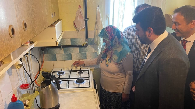 Karabük'ün Yenice ilçesi doğal gaza kavuştu