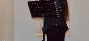 Devlet sanatçısı Şefika Kutluer, Eskişehir'de depremzedeler yararına konser verdi