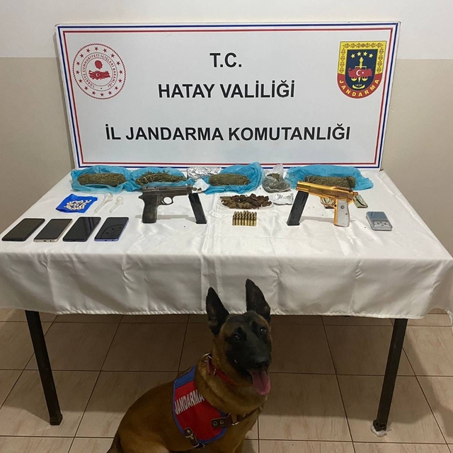 Hatay'da uyuşturucu operasyonunda yakalanan zanlı tutuklandı