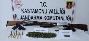 Kastamonu'da uyuşturucu operasyonlarında 2 zanlı yakalandı