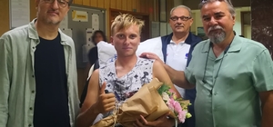 58. Cumhurbaşkanlığı Türkiye Bisiklet Turu'nda kaza yapan Alessio Nieri tab...