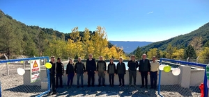 Kargı'da yeni yangın havuzu hizmete açıldı