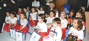 Sivrihisar'da çocuklar için cep sineması açıldı