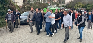 Kocaeli'de boşanma aşamasındaki eşinin öldürdüğü kadın ve oğlu Zonguldak'ta defnedildi