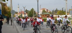 Beylikova'da Cumhuriyet'in 100. yılına özel bisiklet turu yapıldı