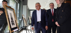 Kayseri'de "Cumhuriyet'in 100. yılında Resimlerle Pınarbaşı Sergisi" açıldı