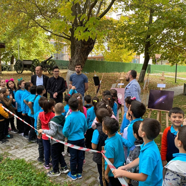 Seben'de "uzay fotoğrafları" sergisi açıldı