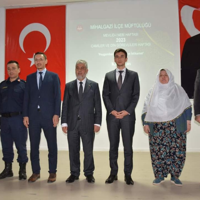 Mihalgazi'de "Mevlid-i Nebi" programı düzenlendi