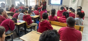 Kale'de öğrencilere tabiatın korunması eğitimi verildi