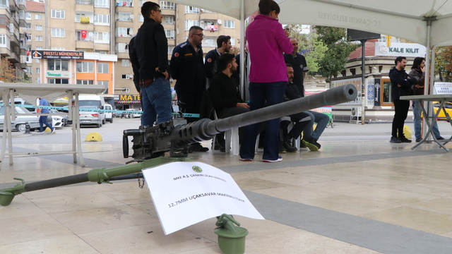 MKE Çankırı Silah Fabrikası'nda üretilen yerli ve milli silahlar tanıtıldı