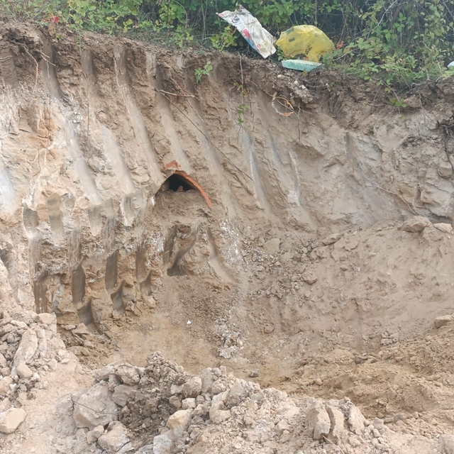 Yalova'da villa inşaatı kazısında Roma döneminden kalma mezar bulundu