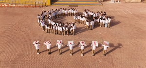 Niğde ve Sivas'ta öğrencilerden Cumhuriyet'in 100. yılı koreografisi