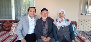 Göynücek Kaymakamı Kartal, gazileri ve şehit ailelerini ziyaret etti