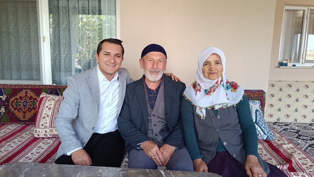 Göynücek Kaymakamı Kartal, gazileri ve şehit ailelerini ziyaret etti