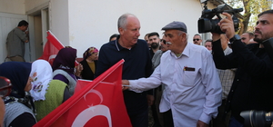 Memleket Partisi Genel Başkanı İnce'den, Cumhuriyet Bayramı'nı şiirle kutlayan kadınlara ziyaret