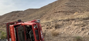 Erzincan'da kamyonetin devrilmesi sonucu 1 kişi öldü