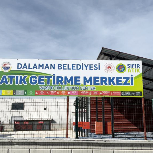Dalaman'da "Atık Getirme Merkezi" faaliyete geçti