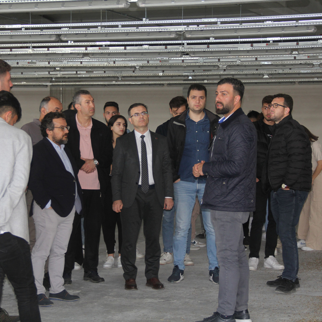 Havza ve Ladik Meslek Yüksekokulu öğrencilerinden Havza OSB'ye teknik gezi