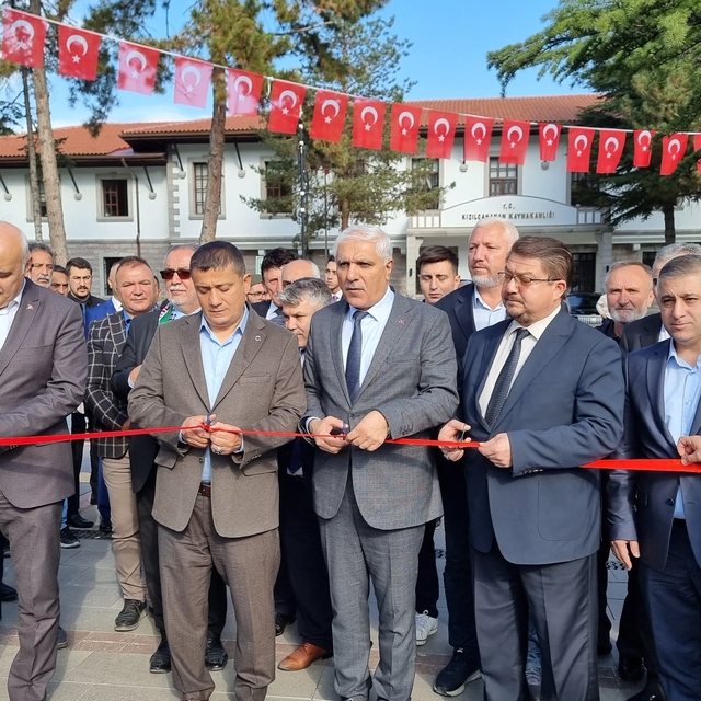 Kızılcahamam'da Filistin'e destek için kermes düzenlendi