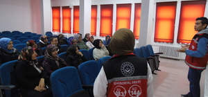 Orta'da "Kadına Şiddete Hayır" semineri düzenlendi