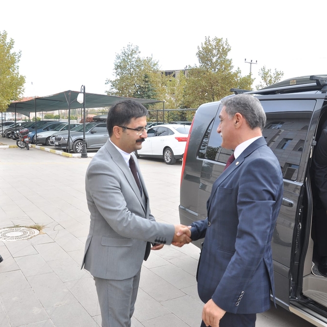 KAEÜ Rektörü Karahocagil'den Yerköy Başsavcısı Çetin'e ziyaret