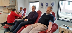 Bayburt'ta kan bağışı kampanyası düzenlendi