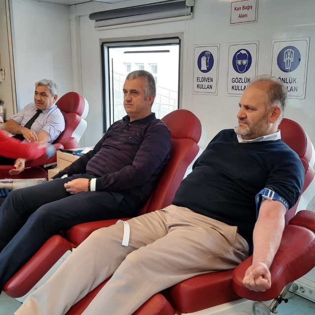 Bayburt'ta kan bağışı kampanyası düzenlendi