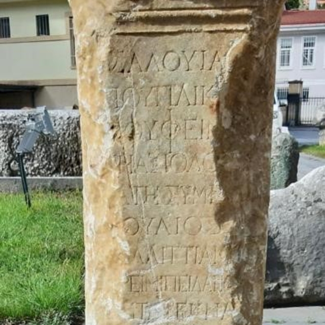 Kastamonu'da Roma dönemine ait mezar steli bulundu