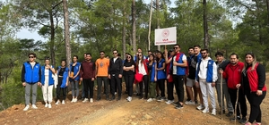 Muğla'da gönüllü gençler "doğanın içinde biz de varız" projesinde buluştu