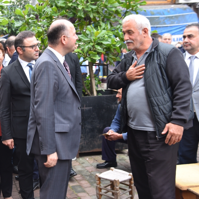 Giresun Valisi Serdengeçti, Görele'yi ziyaret etti