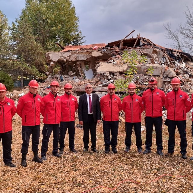 Ilgın'da arama kurtarma tatbikatı devam ediyor