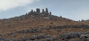 Adıyaman'da ot toplamaya giden köylüler "obo" buldu