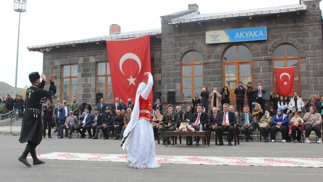 Akyaka'nın düşman işgalinden kurtuluşunun 103. yıl dönümü kutlandı