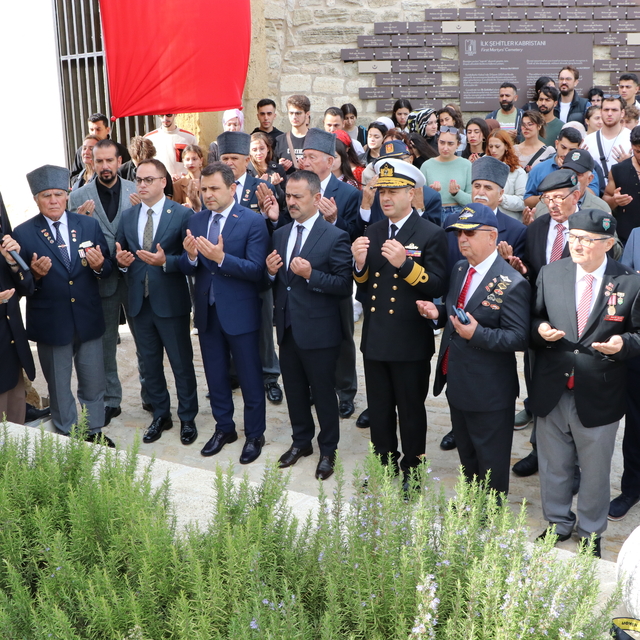Çanakkale Savaşları'nın ilk şehitleri anıldı